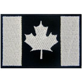 カナダの旗米国は布のバッジのパッチによって感じられたペーパー裏付けを刺繍しました