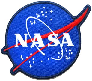 習慣によって編まれるバッジのMerrowのボーダー刺繍NASAのバッジで縫って下さい