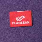 Polyester Woven Apparel Labels End Fold For Clothing , Sew On Name Tags