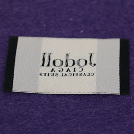 Factory Woven Professional Clothing Labels Handmade Cloth Labels End Folded Neck Tags